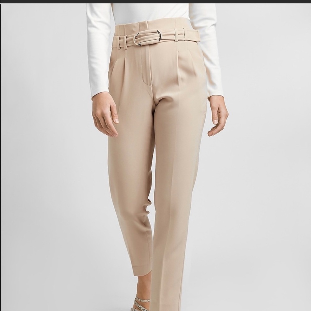 Express slacks with belt